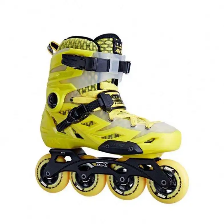 Oem Odm Roller Skate & Breathable Outdoor Speed 4 Wheel Shoes Wear for Adults