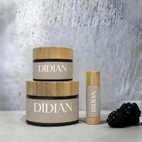 Bocaux cosmétiques en verre transparent givré brun de luxe personnalisés de 5 g, 15 g, 30 g, 50 g, 100 g pour le soin de la peau, le visage, les yeux, le corps, le gommage, la crème, avec couvercles en bambou