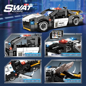 Juguetes Woma, Robot <span class=keywords><strong>SWAT</strong></span> Mecánico Transformable, Bloques de Construcción, Modelo de Ensamblaje, Juguetes Mecánicos - Product Image 2