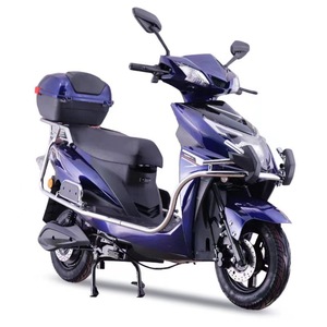 Vente Flash Moto Électrique Haute Vitesse 1000W 72V, Scooter Électrique Rapide avec Barre Anti-Chute + Coffre Arrière - Product Image 1