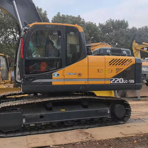 Excavadora de cadenas Hyundai 220-9 usada de alta calidad, 22 toneladas, con motor Cummins y componentes principales incluidos, modelo 2020, en venta. - Product Image 2