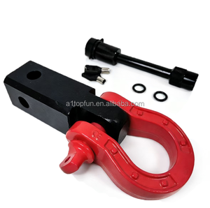 Récepteur de remorquage avec anneau en <span class=keywords><strong>D</strong></span> de <span class=keywords><strong>3</strong></span>/4 pouce pour camions et SUV, pour la récupération de véhicules - Product Image 1