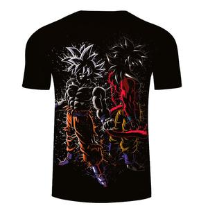 Nuova T-shirt da Uomo 2023, Moda Estiva Dragon Ball DBZ, Bulma, Super Saiyan Vegeta, Stampa 3D, Maglietta Goku per Bambini, T-shirt <span class=keywords><strong>Anime</strong></span> Giapponese - Product Image 6
