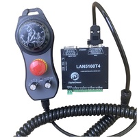 Kit completo CNC 4 ejes CNC Ethernet Mach3 Control Card Drive Sistema de control de movimiento integrado con Mpg Pendant Cnc Handwheel & 24V