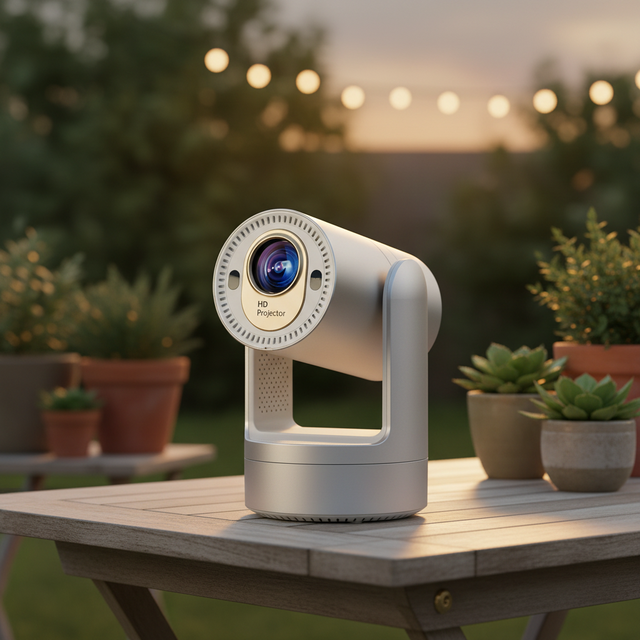 2025 Dcolor Outdoor J3 Mini Projector 200Ansi AUTO Focus Smart Android 4K Wifi 200 Inch Projection Home Theater Projector