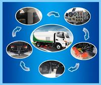 Camion benne à benne basculante manuelle 4x2 diesel personnalisable, moteur Euro 5, 5-10L, marque Foton, Shandong Chine, 7360kg