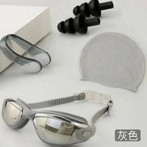 Lunettes de natation professionnelles imperméables anti-buée anti-UV pour adultes homme/femme, monture large universelle, haute transparence, sept couleurs - Product Image 4
