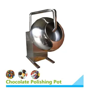 Chocolate Coating Pan Automatic Small Chocolate Candy Making Machine