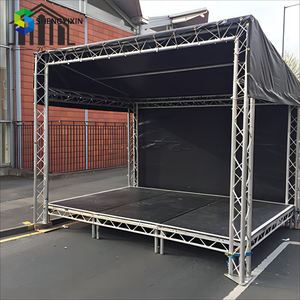 Fácil de instalar Venta caliente Evento móvil Truss Etapas Concierto al aire libre Escenario portátil para la venta - Product Image 1