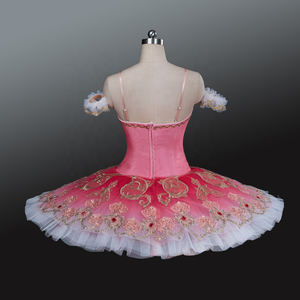 Jupe de tutu de ballet professionnelle rose de base pour répétition de ballet, tutu de ballet pour femmes, <span class=keywords><strong>costume</strong></span> de scène classique, costumes de <span class=keywords><strong>danse</strong></span> <span class=keywords><strong>orientale</strong></span> - Product Image 6