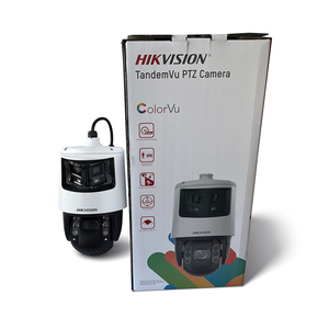 Hik asli DS-2SE7C432MWG-EB/26(F0) TandemVu 6 + 4 MP 32X ColorVu IR Acusense panorama kecepatan jaringan kubah CCTV PTZ kamera - Product Image 2
