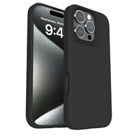 Dropshipping Nouveaux arrivages Étui en silicone véritable pour iphone 15 Pro Max 16 14 Accessoires de téléphone d'affaires de luxe résistant aux taches