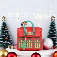 Petit sac de maison le plus vendu avec cuir PU, multicolore, couleur platine, porte-clés, petit sac, pendentif
