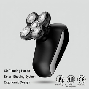 CITICITY Quality Guaranteed Five Blades High Speed Rechargeable Electric <b>Shaver</b> Men's Professional Cordless Portable Waterproof - Product Image 1