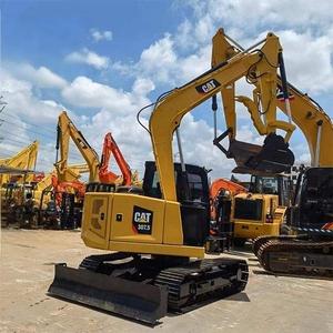 Excavatrice sur chenilles hydraulique Caterpillar 307.5 d'occasion en bon état, 8 tonnes, avec moteur et boîte de vitesses – Origine Japon, prix bas, en stock - Product Image 3
