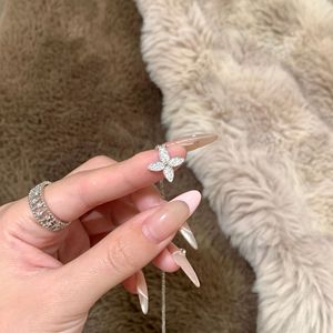 Collier pendentif en argent pur S925 avec design artistique, étoile de conte de fées, lune, pour chaînes de pull - Product Image 5