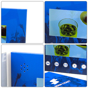 Nuevo Folleto de Video al por Mayor 2026, Tarjeta de Folleto Corporativo, Reproductor de Video con Pantalla de Saludo para Marca - Product Image 4