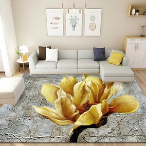 Crystal Velvet Decorative Carpet, Anti-Slip Cushioned, Machine Washable, Living Room Bathroom Kitchen <strong>Bedroom</strong> Entrance Floor <strong>Mat</strong> - Product Image 4