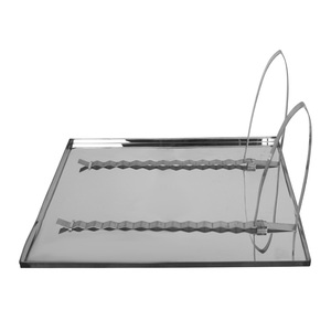 Bandejas destapadoras de acero inoxidable 304 de nueva condición, herramientas de apicultura para cosecha de miel para granjas de abejas - Product Image 4