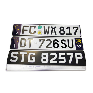 Placa de matrícula personalizada para coche, decoración para matrícula, Suecia, Londres, F - Product Image 6