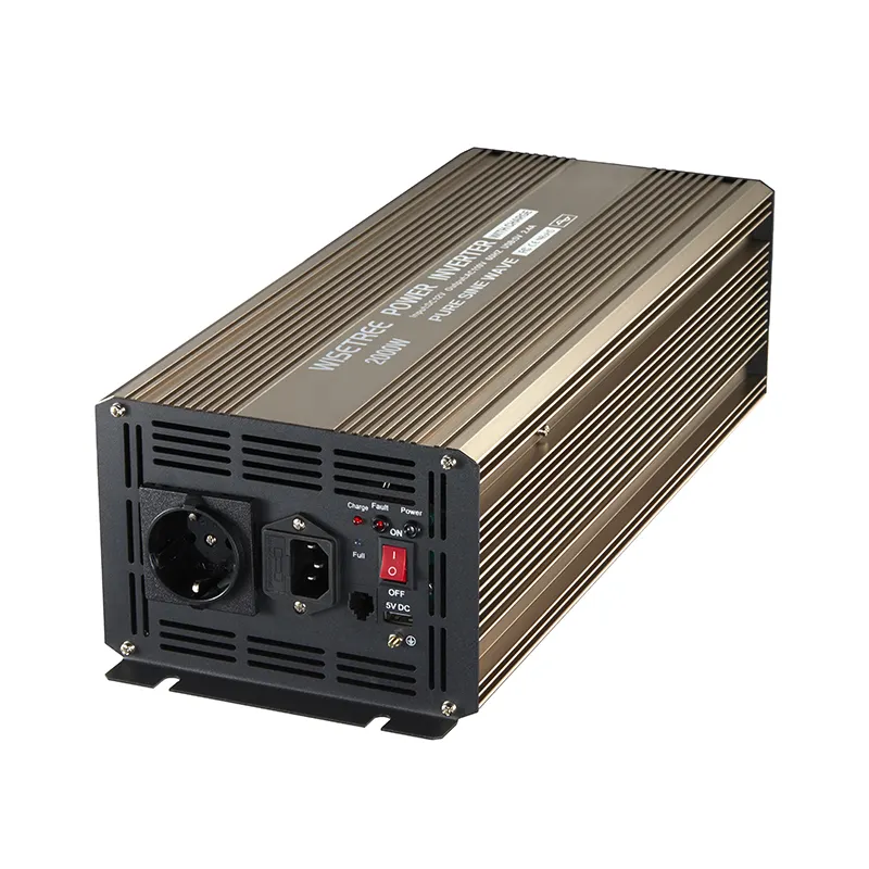 All in one home use pure sine wave 2000W ups inverter with AC charger