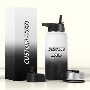 ขวดน้ำสแตนเลสเก็บความเย็นแบบมีหลอดดูด ขนาด 500 มล. ดีไซน์ใหม่ สำหรับกีฬาและโปรโมชั่น ปากกว้าง เหมาะสำหรับออกกำลังกาย - Product Image 4