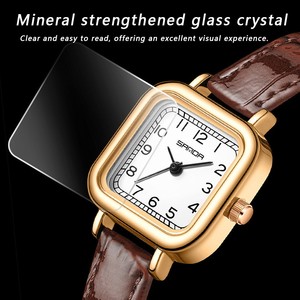 Montre-bracelet à quartz carrée mini élégante et vintage Sanda 1120 pour femme, montre quotidienne minimaliste et tendance pour femme - Product Image 6