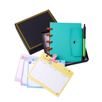 Luxe A4 A5 A6 classeur en cuir Agenda planificateur couverture couleur unie lié Agenda couverture galerie planificateur en cuir