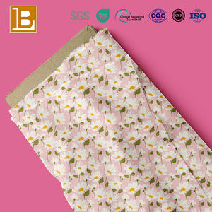 ผ้าทอ BILU ลายดอกไม้สีชมพู <span class=keywords><strong>Marimekko</strong></span> Unikko ผ้าดีไซเนอร์ 100% ผ้าฝ้ายทวิล ป๊อปลิน สำหรับตัดเย็บเสื้อผ้าและชุดเดรส - Product Image 2