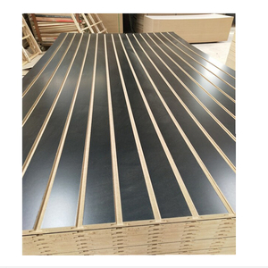 Linyi Consmos מפעל 16mm, 17mm, 18mm MDF מלמין פסיס/חריץ לוח משמש <span class=keywords><strong>Slatwall</strong></span> פנלים - Product Image 3