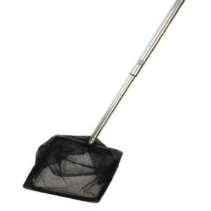 <span class=keywords><strong>Aquarium</strong></span> Fish Tank Filet de pêche carré télescopique en acier inoxydable Filet de pêche à trois sections - Product Image 2