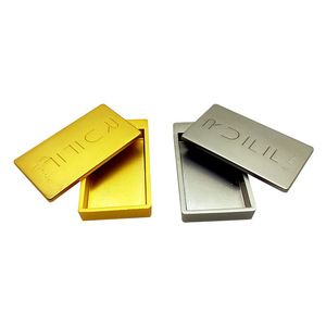 Caja de Perfume Sólido de Aleación de Zinc Personalizada de Fábrica - Estuche Magnético con Tapa Abatible para Bálsamo, Estuche Cosmético para Hombres y Mujeres - Product Image 1