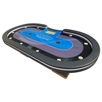 Table de poker LED personnalisable, écologique, multi-jeux, qualité professionnelle pour jeux en ligne