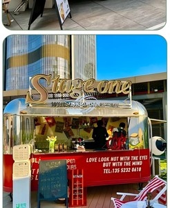 Carrito de Comida Móvil con Diseño Integrado, Cocina Completa Personalizada para Venta de Snacks y Helados - Product Image 6