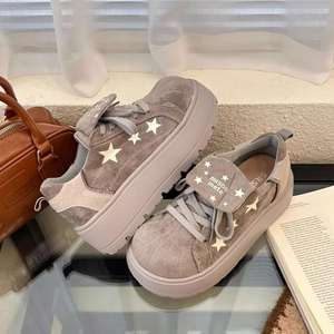 Zapatillas Chunky Retro Coreanas con Plataforma, Novedad Otoño Invierno 2026, Zapatos Casuales de Moda para Mujer con Suela Gruesa y Elevada - Product Image 4
