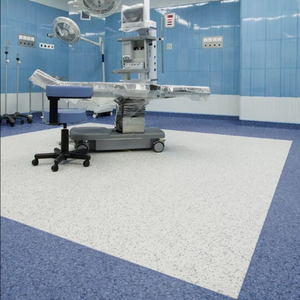 2mm/3mm Homogeneous <strong>PVC</strong> Vinyl Roll <strong>Flooring</strong> Anti-Slip Vinyl Floor for Hospital School Gym Office &amp; Kindergarten - Product Image 3