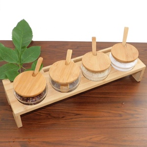 Conjunto de <span class=keywords><strong>3</strong></span>-4 Frascos de Vidro de Borossilicato para Armazenamento de Alimentos e Molhos - Product Image 2