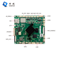 Placa Base Rockchip RK3568B2 de Cuatro Núcleos, LPDDR4 2G, EMMC 16G, MIPI, Android 11, CAN, WIFI 5, USB, IA, Sin Ventilador, ARM