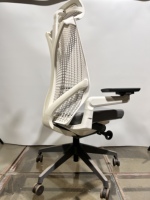 Chaise de bureau ergonomique, h, à dossier souple, pour ordinateur