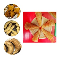 Extrudeuse de snacks à base de maïs et de farine de blé ZH65 avec construction en acier inoxydable pour la production de chips frites