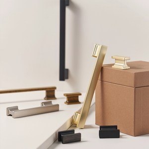 Modern Long Strip Furniture Handle, Premium Villa Cabinet Wardrobe Bar <strong>Pull</strong> - Product Image 3
