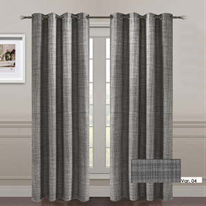 GLOOM LINE - Rideau en polyester 140x280 cm gris - Product Image 1