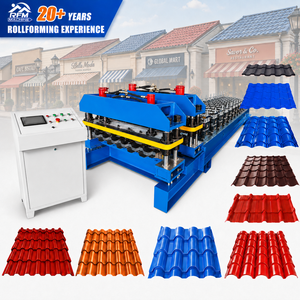 Linea di Formatura a Rullo Completamente Automatizzata <span class=keywords><strong>per</strong></span> Lamiere Metalliche Smaltate <span class=keywords><strong>per</strong></span> <span class=keywords><strong>Tettoie</strong></span> di Negozi e Sistemi di Copertura Architettonici - Product Image 1