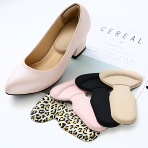Nahe Heel Cushions Foam Anti-Friction <b>Pads</b> For Women Shoes Size 1 Beige - Product Image 2