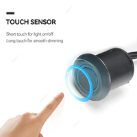 Sensor de Movimiento por Radar de Cuerpo Humano Radlit S7011 de 12 W con Rango de Detección de 0-3 mm, Interruptor de Luz para Muebles, Armarios y Hogar