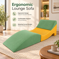 Coussin ergonomique à talon haut, design compressible, housse à glissière multi-tissu, support surélévateur pour jambes, pour li