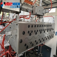 Línea de Producción Profesional Automática para Láminas de Techo de PVC Corrugado de Doble Capa, Tipo Ondulado