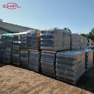 Clôture en gabion en treillis soudé en fer galvanisé à chaud avec des trous carrés pour applications défensives, calibre de fil personnalisable - Product Image 6