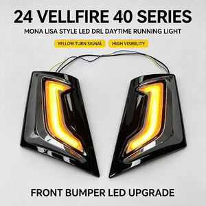 Kit di Aggiornamento Barra Anteriore per Alphard/Vellfire Modelli 2024-2026 con Luci Diurne - Nuova Garanzia di 6 Mesi, Nessun Taglio Richiesto - Product Image 3