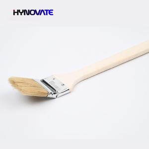 Pinceau de <span class=keywords><strong>radiateur</strong></span> à long manche en bois courbé avec pinceau de <span class=keywords><strong>radiateur</strong></span> à poils - Product Image 5